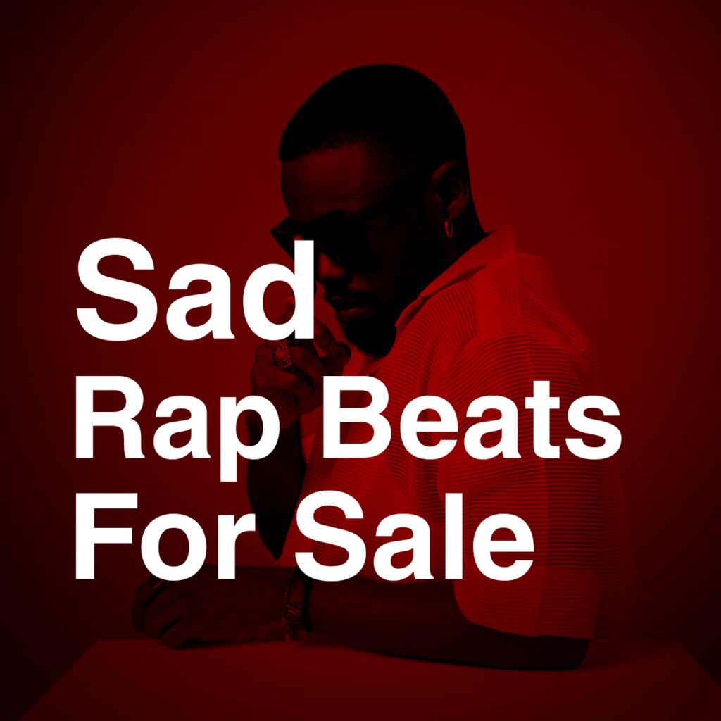 sad rap beats for sale